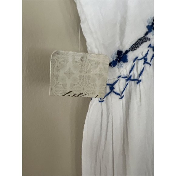 Free People White and Blue Floral Maxi Dress - Picture 11 of 14